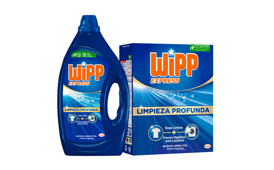 Wipp Express Limpieza Profunda estrena fórmula mejorada en geles y polvo -  Financial Food