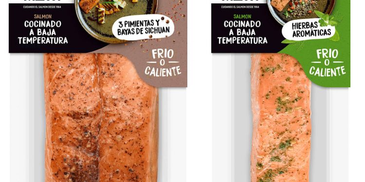 Mowi incorpora un nuevo salmón cocinado a baja temperatura a su oferta
