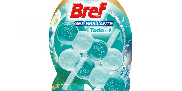 Bref gel brillante