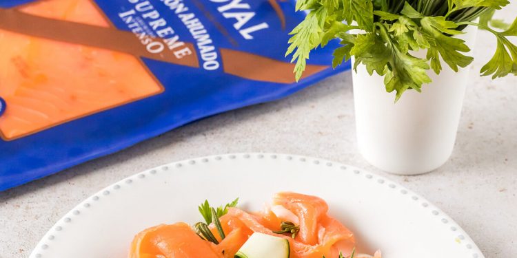 Tiradito de Salmon Royal