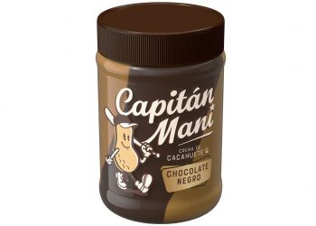 crema de cacahuete con chocolate negro