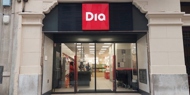 Fachada tienda Dia en Gijón