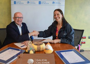 Sello de Galicia Calidade para Lácteos Ferrado Verde y Quesería Artesanal Ruta Xacobea