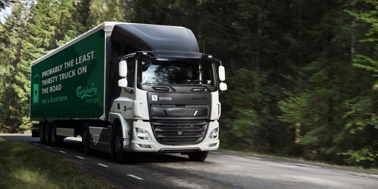 Carlsberg avanza hacia una huella de carbono cero invirtiendo en camiones eléctricos