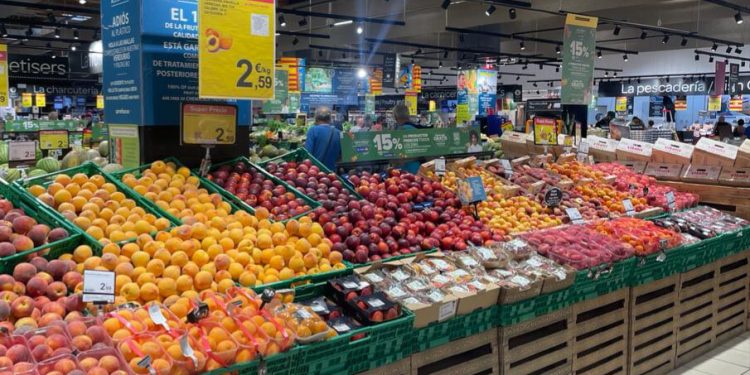 Carrefour-fruta de hueso