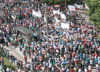 Protesta de agricultores