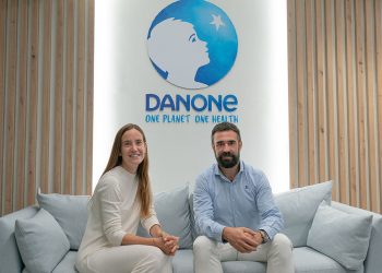 Borja Lafuente y Silvia Canals