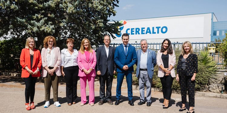 visita minisro Industria a Cerealto