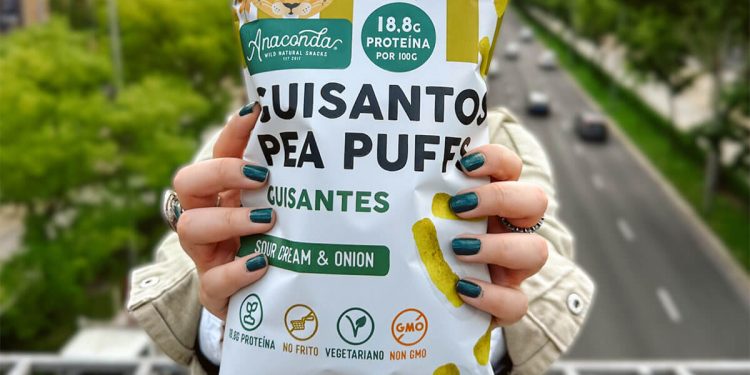 Anaconda Foods-gusanitas de guisantes