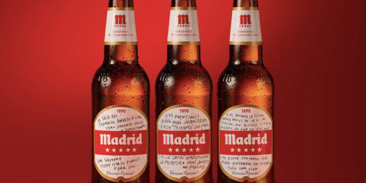 Mahou edicion especial Madrid