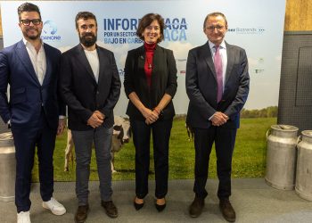 Martin Barreiro, Borja Lafuente, María Navarro y Manuel Lainez