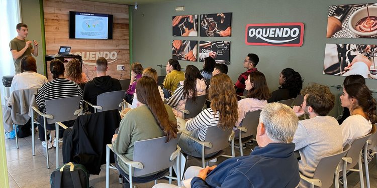 visita estudiantes-Cafes Oquendo