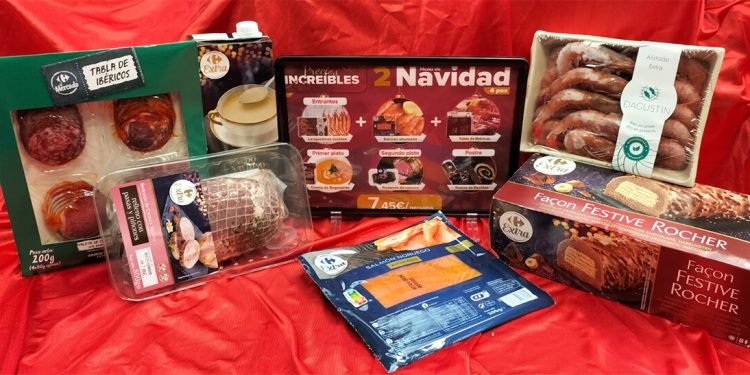 Carrefour-menu navidad