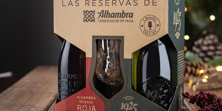 Pack Reservas Cervezas Alhambra Navidad