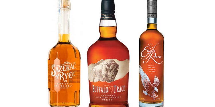 Buffalo Trace, Sazerac Rye y Eagle Rare
