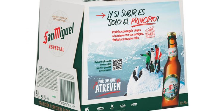 Cerveza San Miguel edicion nieve
