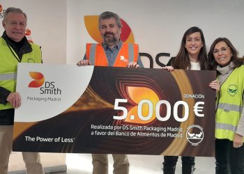 entrega DS Smith Banco de Alimentos de Madrid