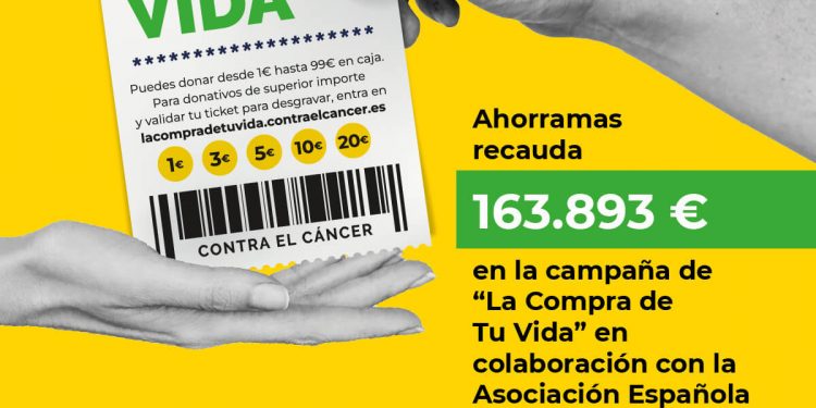 Ahorramas-recaudacion AECC