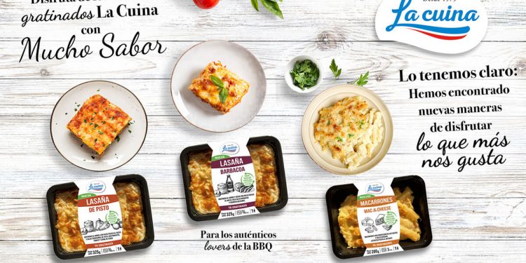 Gourmet-gama de gratinados