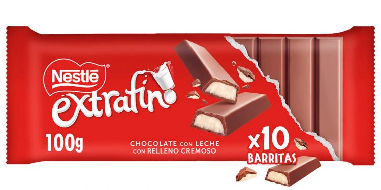Nestle Extrafino con Relleno Cremoso
