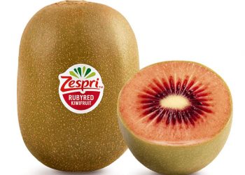 La variedad kiwi Zespri RubyRed triplicará su volumen en el mercado este año