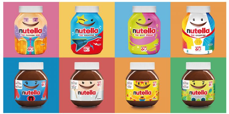 Tarros Nutella aniversario