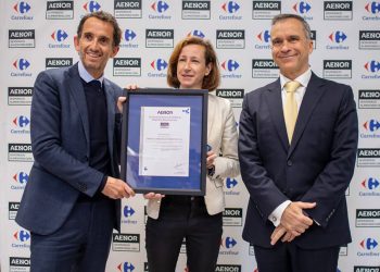 Carrefour certificado AENOR desperdicio alimentario