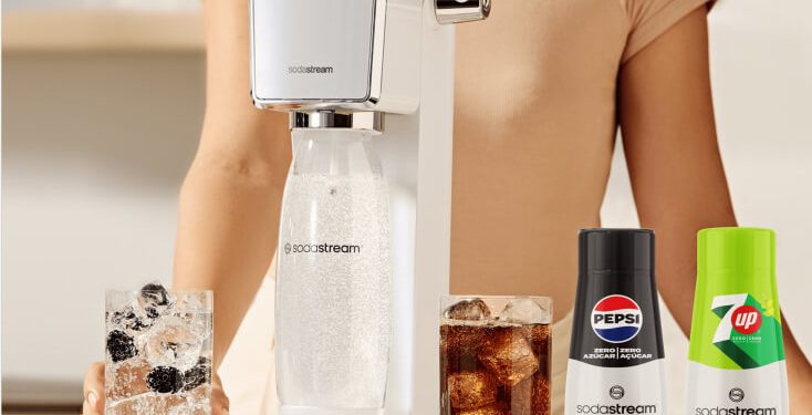 SodaStream lanza sabores Pepsi