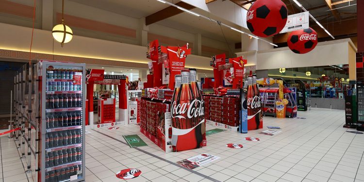 Coca-Cola acciones canal alimentacion