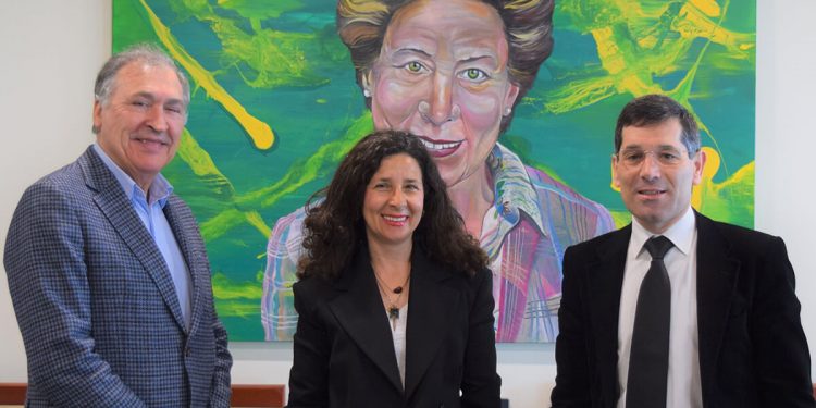 Juan Miguel Martínez, Lourdes Gullon y Paco Hevia