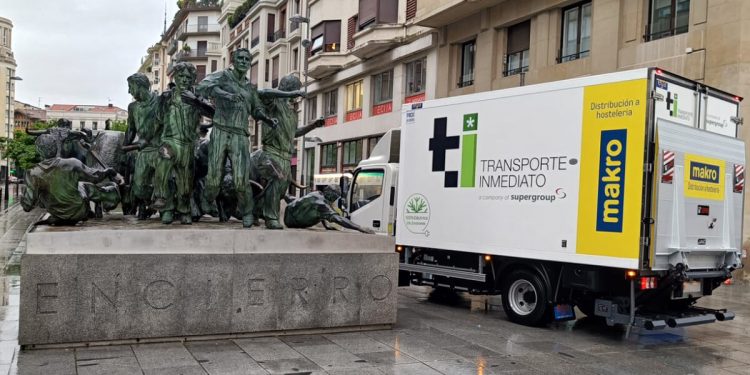 camion electrico Makro Pamplona