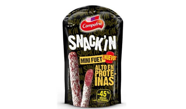 Snack'In Mini Fuet Alto en Proteínas