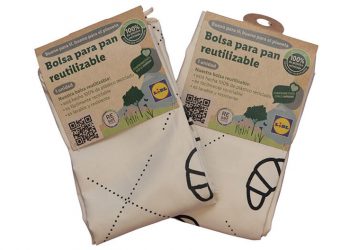 Lidl introduce la bolsa reutilizable en la sección de panadería de Baleares