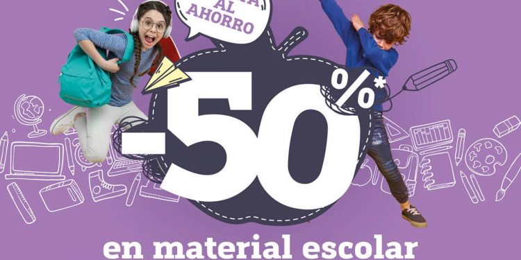 HiperDino lanza descuentos del 50% en material escolar para la vuelta al cole