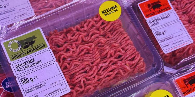 Lidl lanza la carne picada híbrida en los Países Bajos