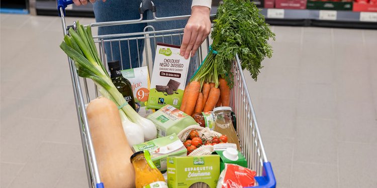 carro de compra de Aldi