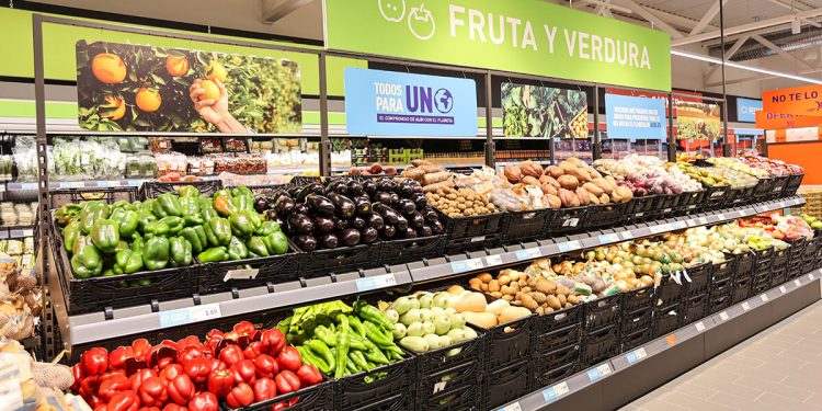 Aldi fruta y verdura