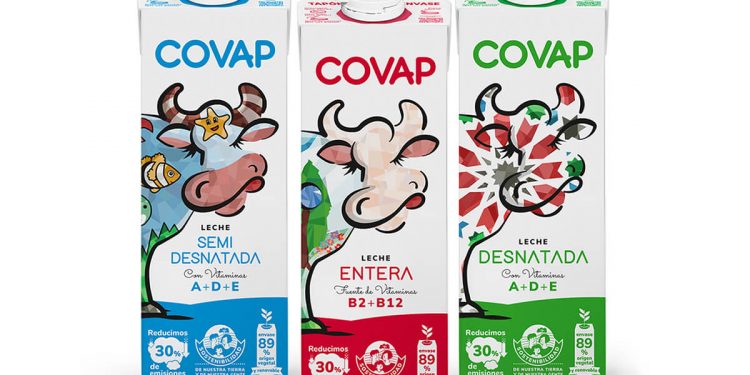 Nuevos envases de Lacteos Covap