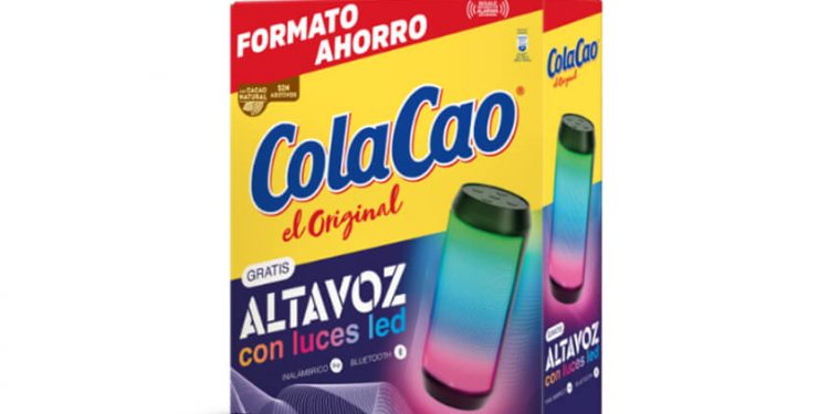Pack altavoz ColaCao