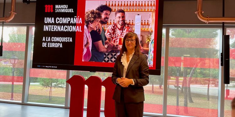 Elena Reviriego, directora general de la Unidad de Negocio Internacional de Mahou San Miguel.