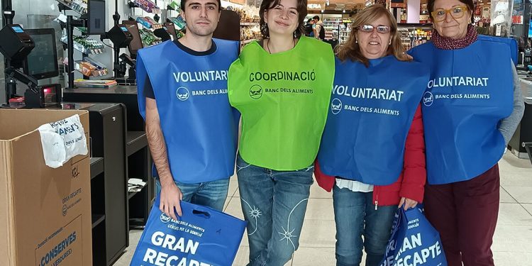 Caprabo recogida alimentos