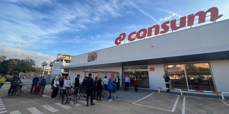 Consum reapertura tiendas DANA