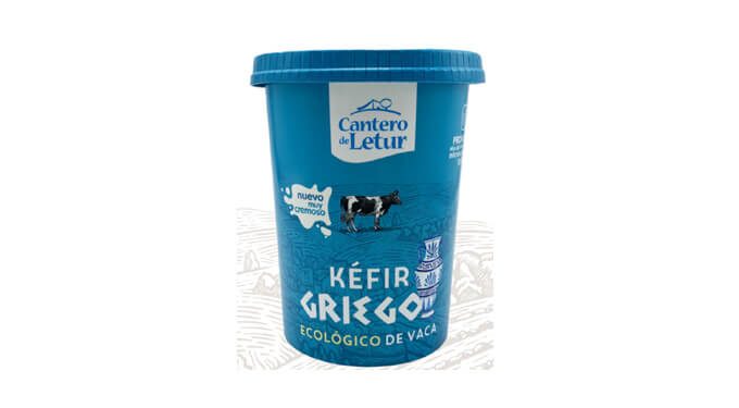 kéfir griego de vaca