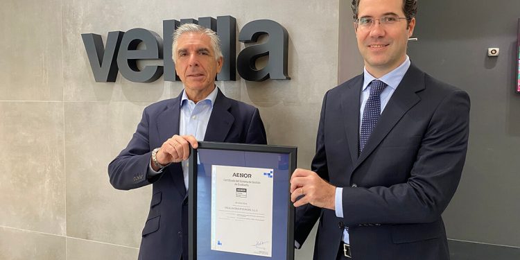 Velilla certificacion Aenor