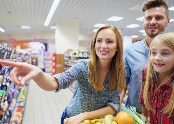 Familia de compras
