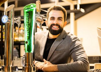 Heineken Columna Cristal