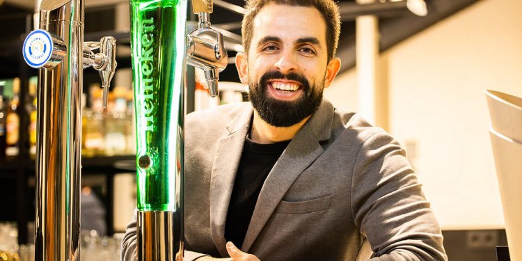 Heineken Columna Cristal
