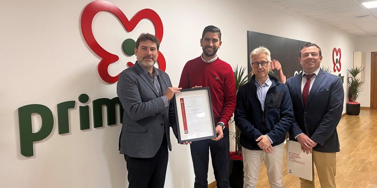 Certificacion desperdicio alimentario Primaflor