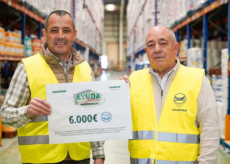 Donación Coviran DANA