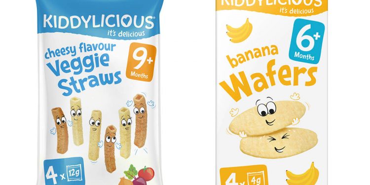 Snacks para niños Kiddylicious